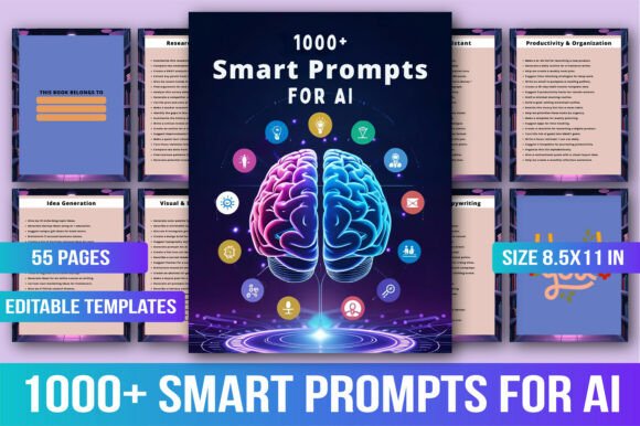 Download 1000+ Smart Prompts for AI - Art Collection