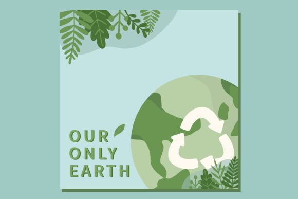 Download Earth Day Social Media Square Template - Art Collection