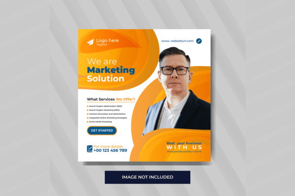 Download Social Media Marketing Banner Post - Social media marketing Collection