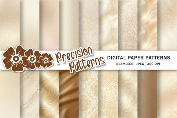 Download Champagne Gradient, Beige Digital Paper - Beige Collection