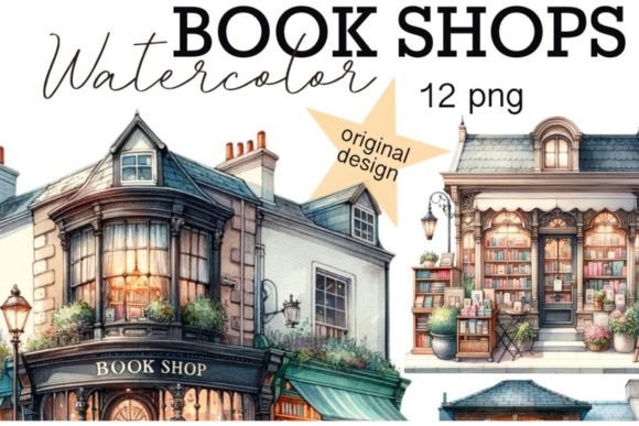Download Book Clipart Store, Vintage Book Illustr - Art Collection