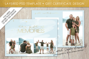 Download Photography Gift Certificate Template - Photo Gift Card - Watercolor Style - Layered .PSD Files - Design #38 - Psd files Collection