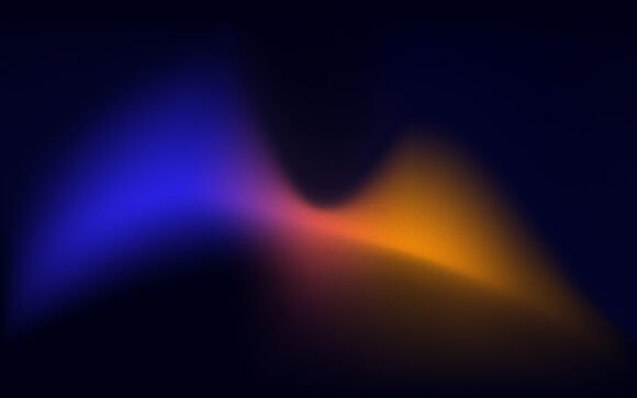 Download Modern Gradient Artwork with Neon Blue - Art Collection