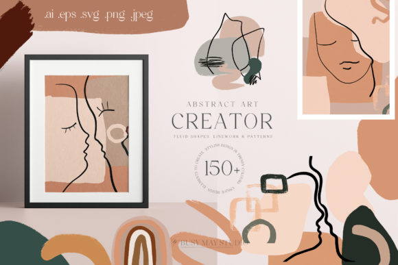 Download Abstract Art Organic Shape Creator Lines - Art Collection