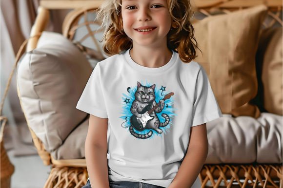 Download Rockstar Cat Clipart PNG - Art Collection