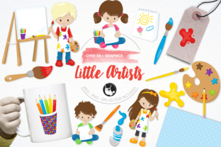 Download +58 Little Artists - Art Collection