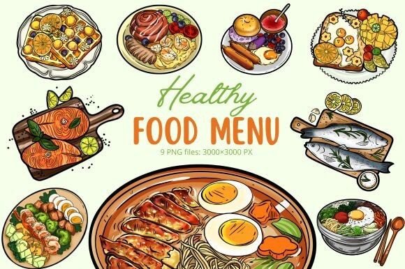 Download Healthy Food Clipart 2 - Art Collection