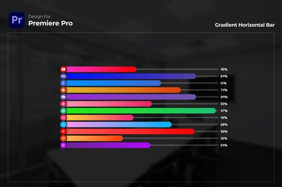 Download Social Media Chart | Premiere Pro - Art Collection