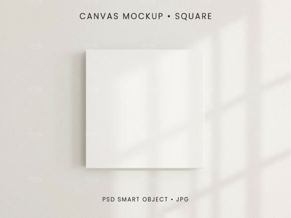 Download Square Canvas Mockup Art Display PSD - Art Collection