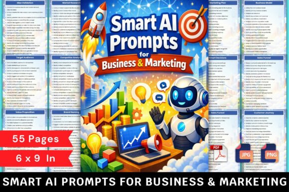 Download Smart AI Prompts for Business &amp; Market.. - Art Collection