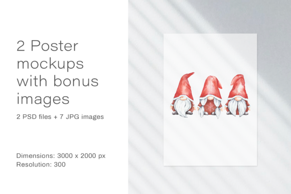 Download Poster Mockup | 2 PSD Files - Psd files Collection