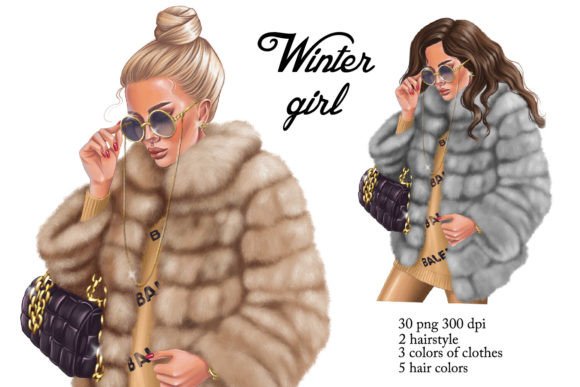 Download Winter Lady Boss Clipart, - Art Collection